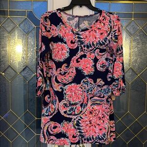 Lilly Pulitzer! Colorful Paisley Print Dress